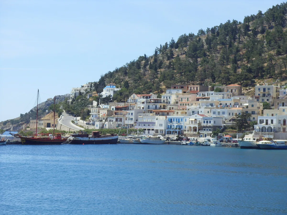 Hafenort auf Kalymnos
